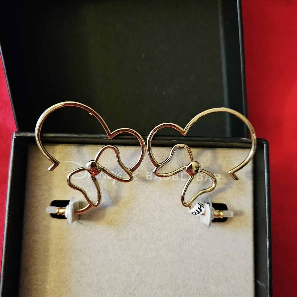 Disney X Baublebar Minnie Mouse Earrings - Picture 4 of 9